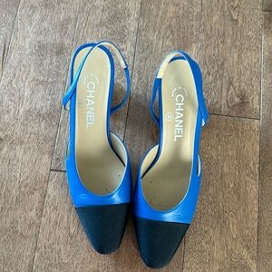 Chanel sling backs